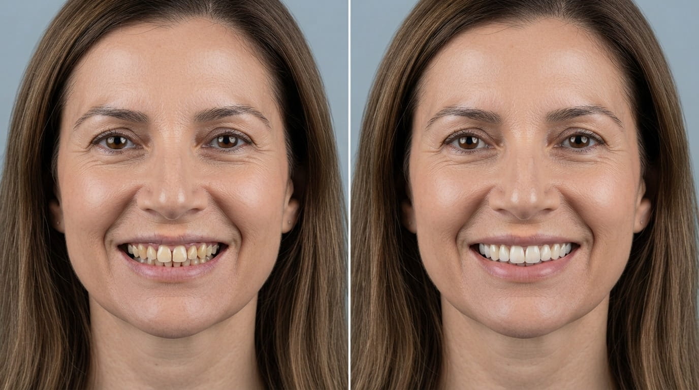 Hollywood Smile Treatment Dubai natural-looking smile result